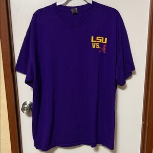 Golden Purple LSU vs. A T-Shirt Size 2XL